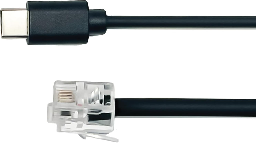 USB-C to RJ11 Power Cord Radar Detectors Including MAX 360, MAX 360C, IX, Ixc, 9500 IX, MAX II, MAX 3, MAX 4, MAX 360C MKII, MAX 360 MKII, Maxcam 360C, Redline 360C & Additional Models